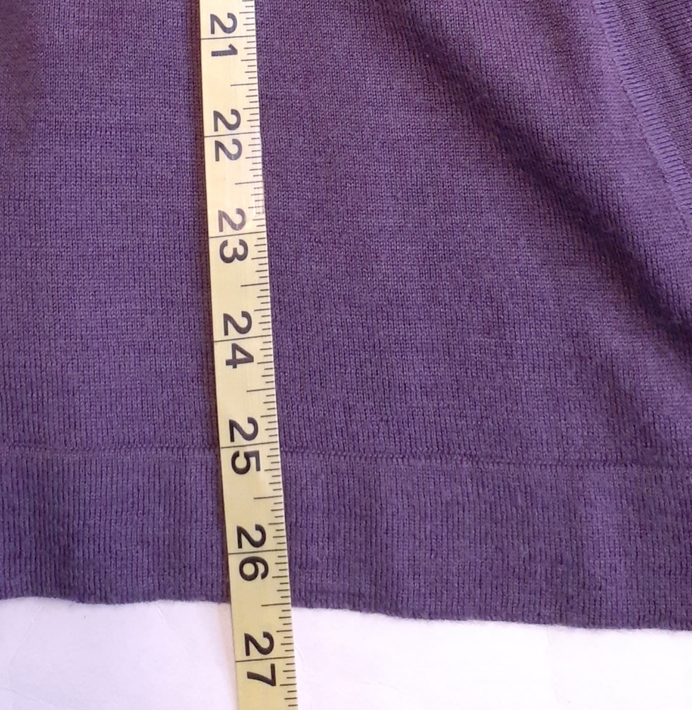 Eileen Fisher Soft Purple Cardigan - Picture 5 of 8